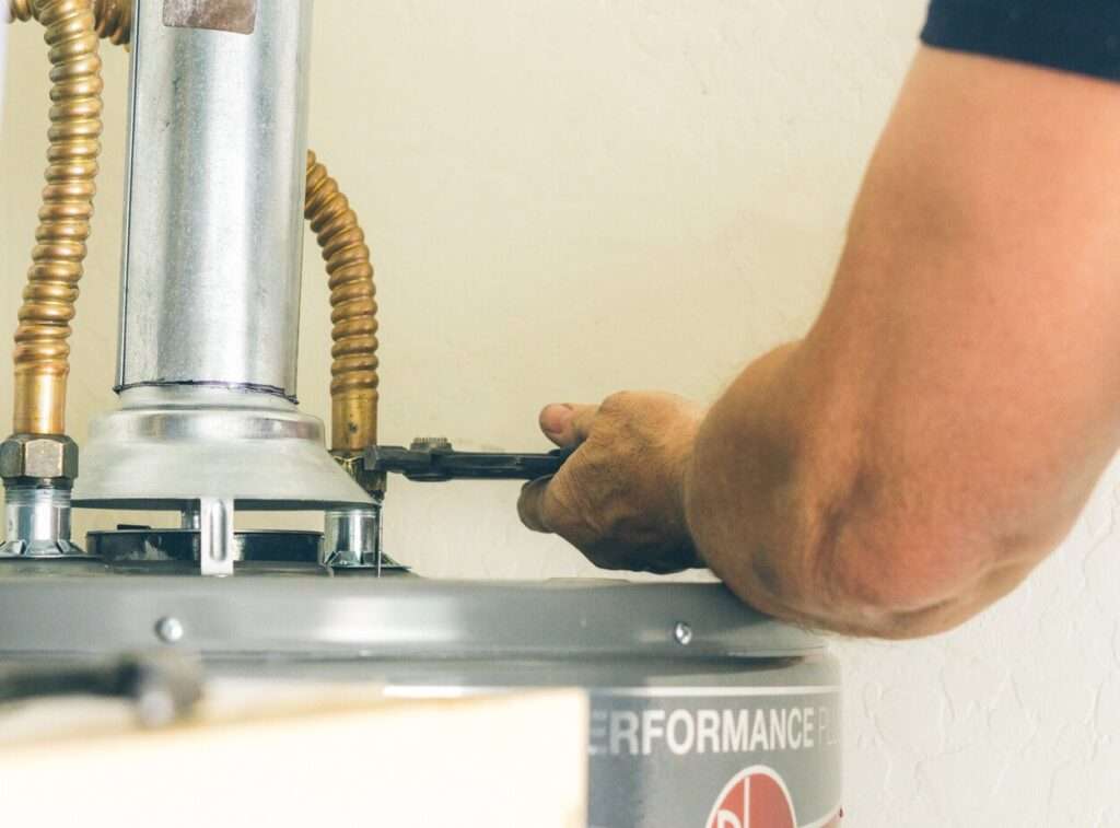 water heater leak