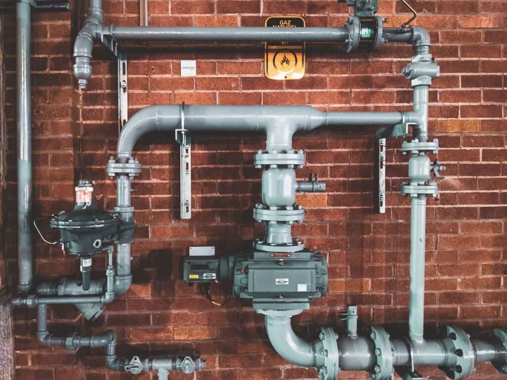 metal pipes
