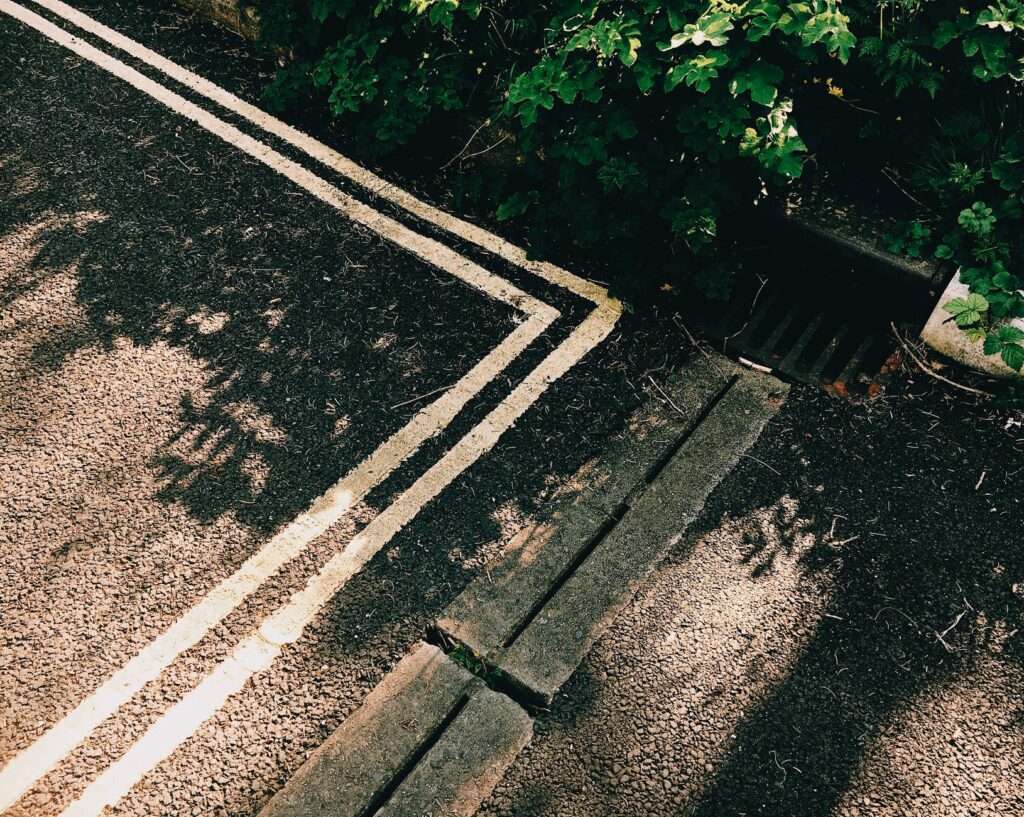 sewer line