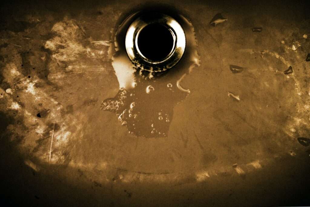clogged drain