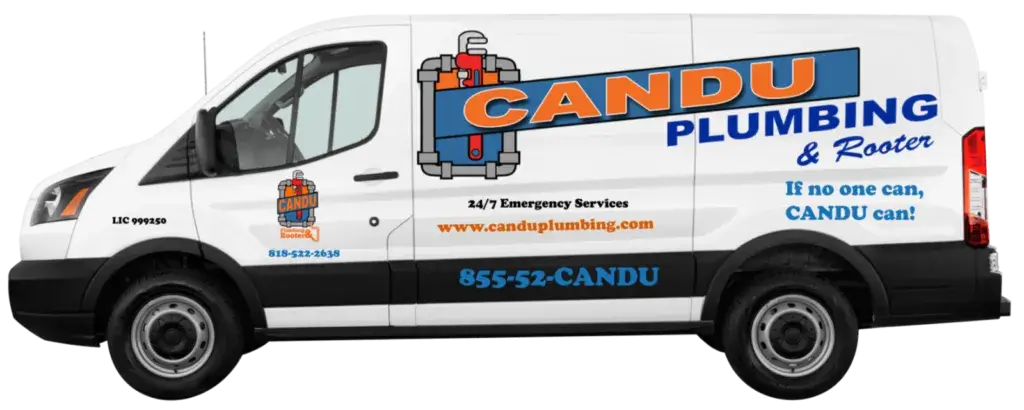 candu plumbing rooter van